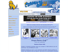 Tablet Screenshot of cartoonjazz.com